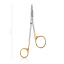 Needle holder Gillies, 16 cm, TC with scissors 