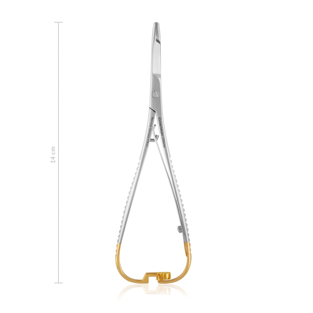 Needle holder Mathieu-Olsen, 14 cm, TC  