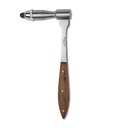 Percussion hammer Traube, 19 cm, 190 g, with wooden handle 