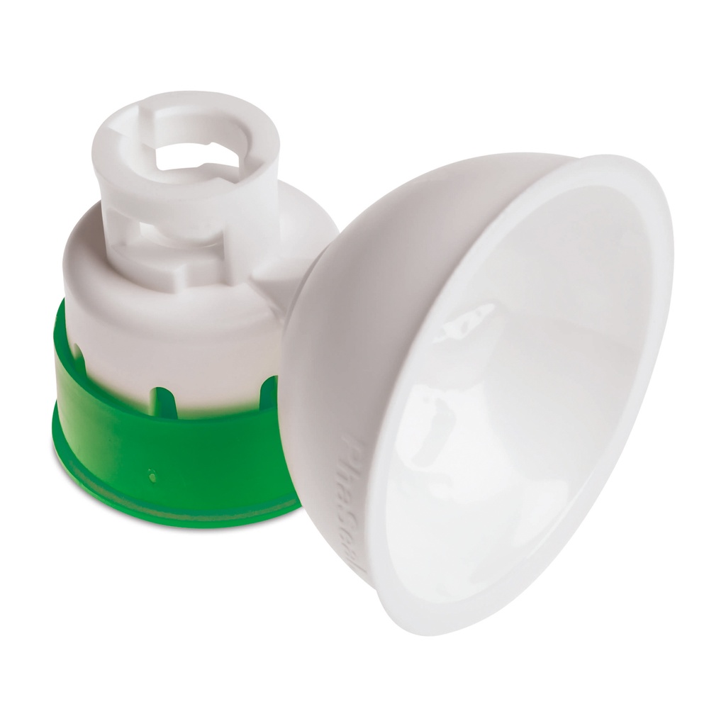 PhaSeal bottle adapter P50, 20 mm, green  