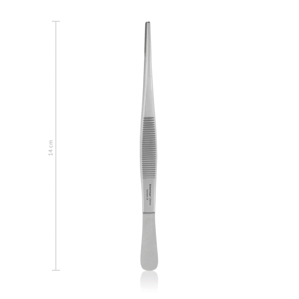 Dissecting forceps, 14 cm, narrow,  