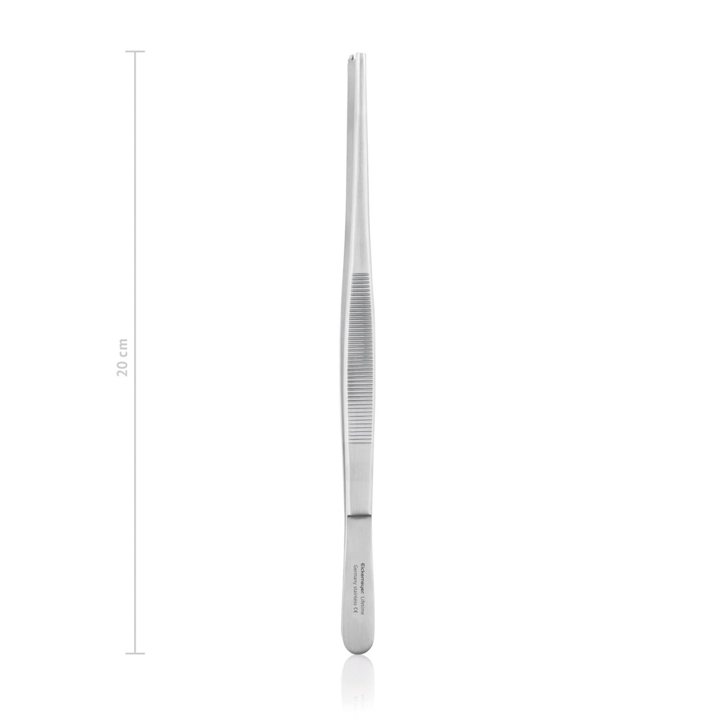 Tissue forceps, 1 x 2 teeth, 200 mm  