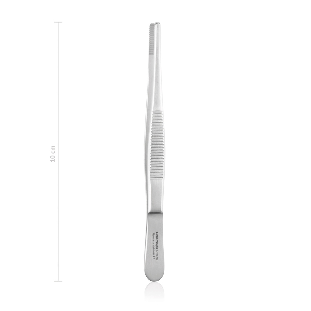 Dissecting forceps, medium, 10 cm  