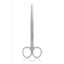 Dissecting scissors Mayo-Stille, straight, 14 cm, blunt/blunt 