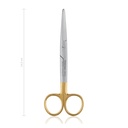 Dissecting scissors Mayo, straight, blunt/blunt, 14,5 cm, TC 