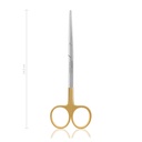 Dissecting scissors Metzenbaum, curved, 14,5 cm, TC 