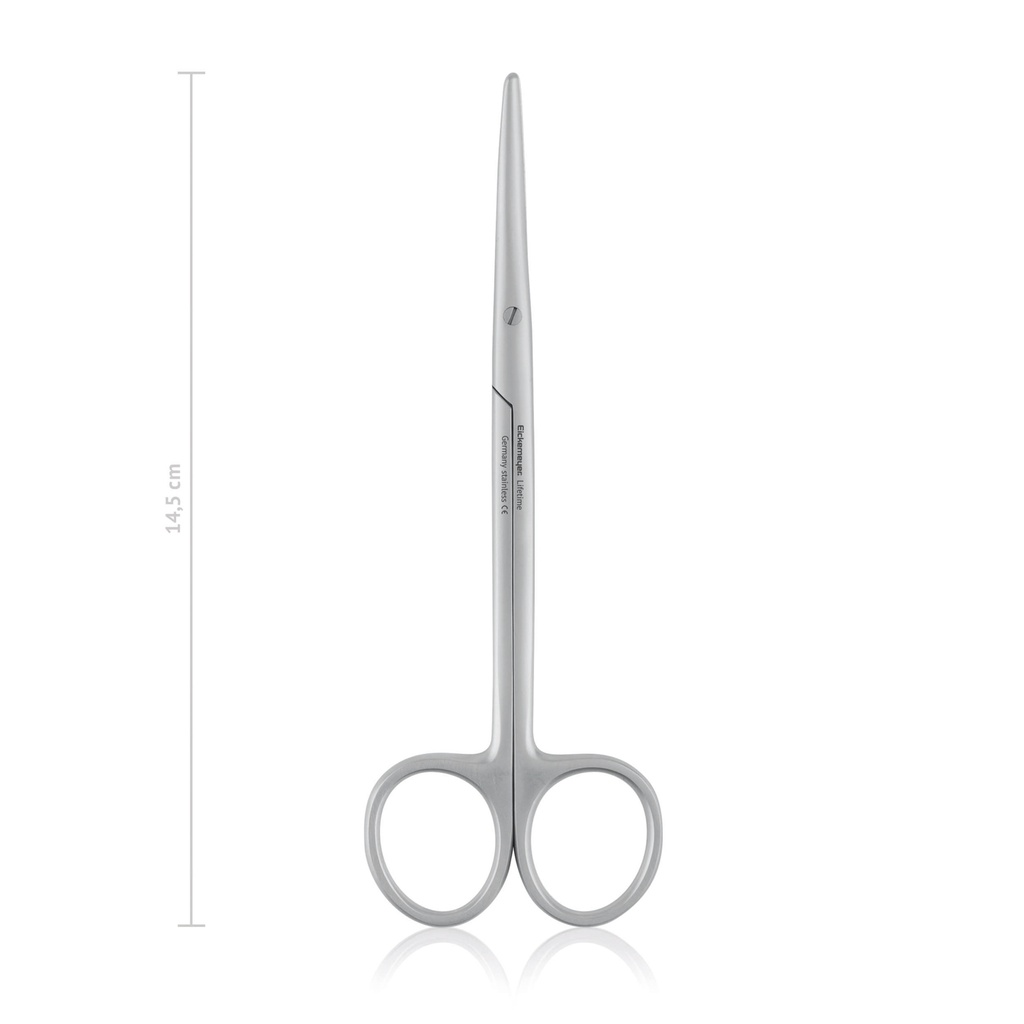 Dissecting scissors Metzenbaum, curved, 14,5 cm, blunt/blunt 