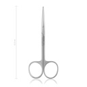 Dissecting scissors, straight, 11,5 cm blunt/blunt 