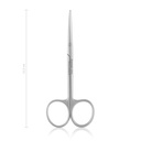 Dissecting scissors, curved, 11,5 cm blunt/blunt 