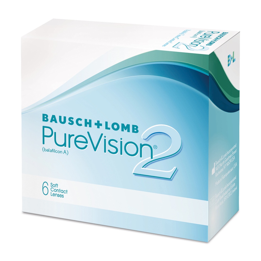 PureVision® 2 Bandage Contact Lenses (pack with 6 pcs) 