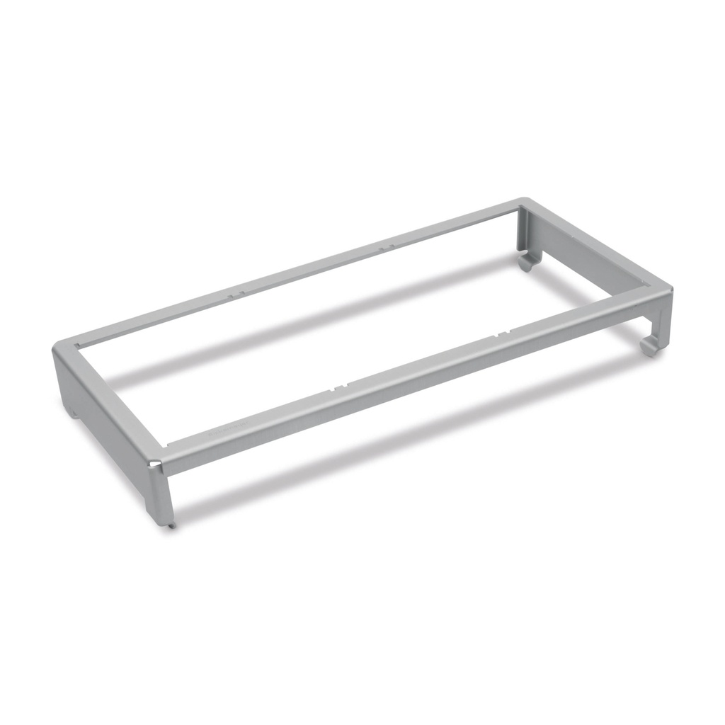 Frame for 3 screw racks, for the perfect storage, silver 