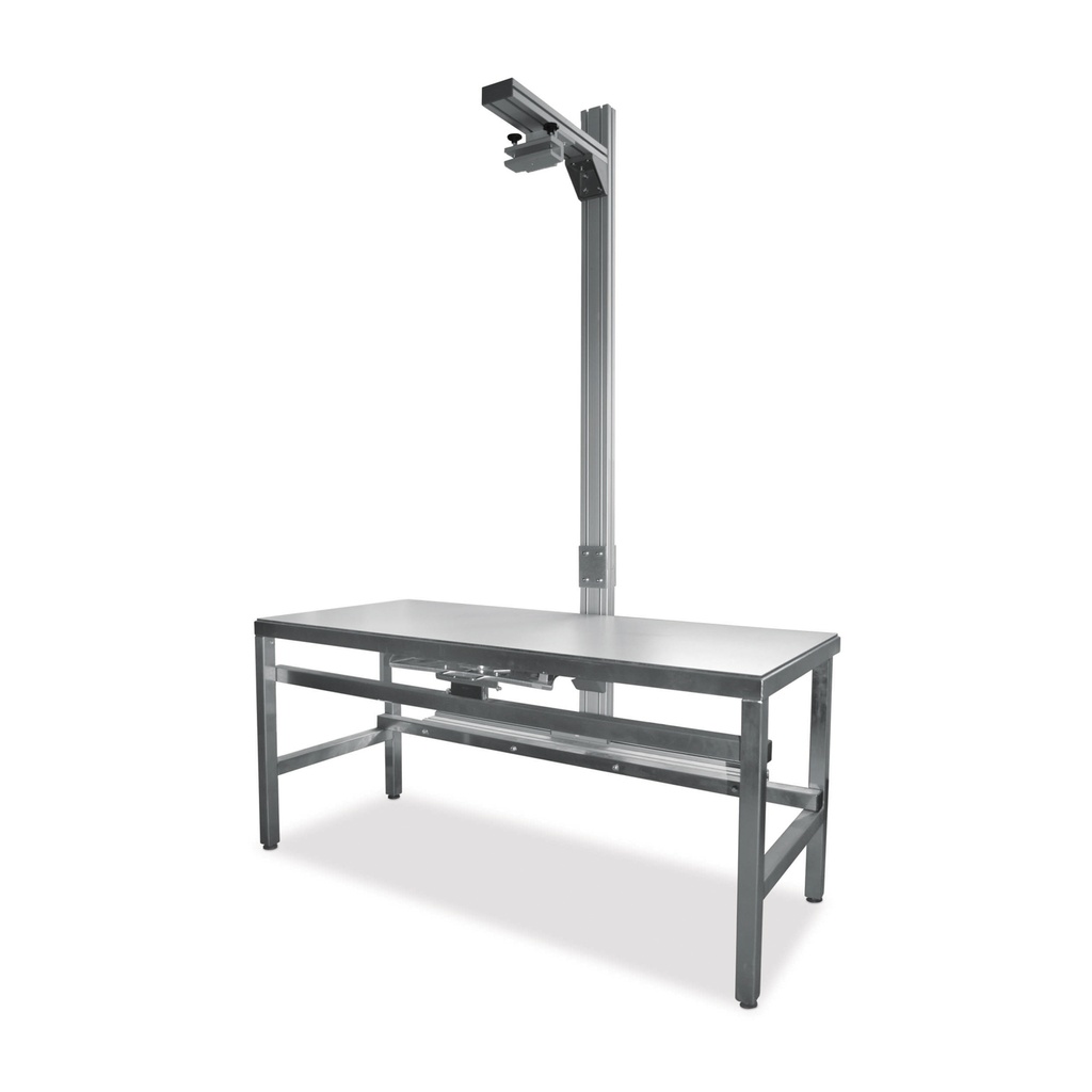 X-Ray Table with stand, all major portable x-ray machines attachable 