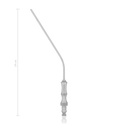 Suction cannula Fergusson, OD Ø = 3 mm, with suction-stop and mandrin, st.st. 