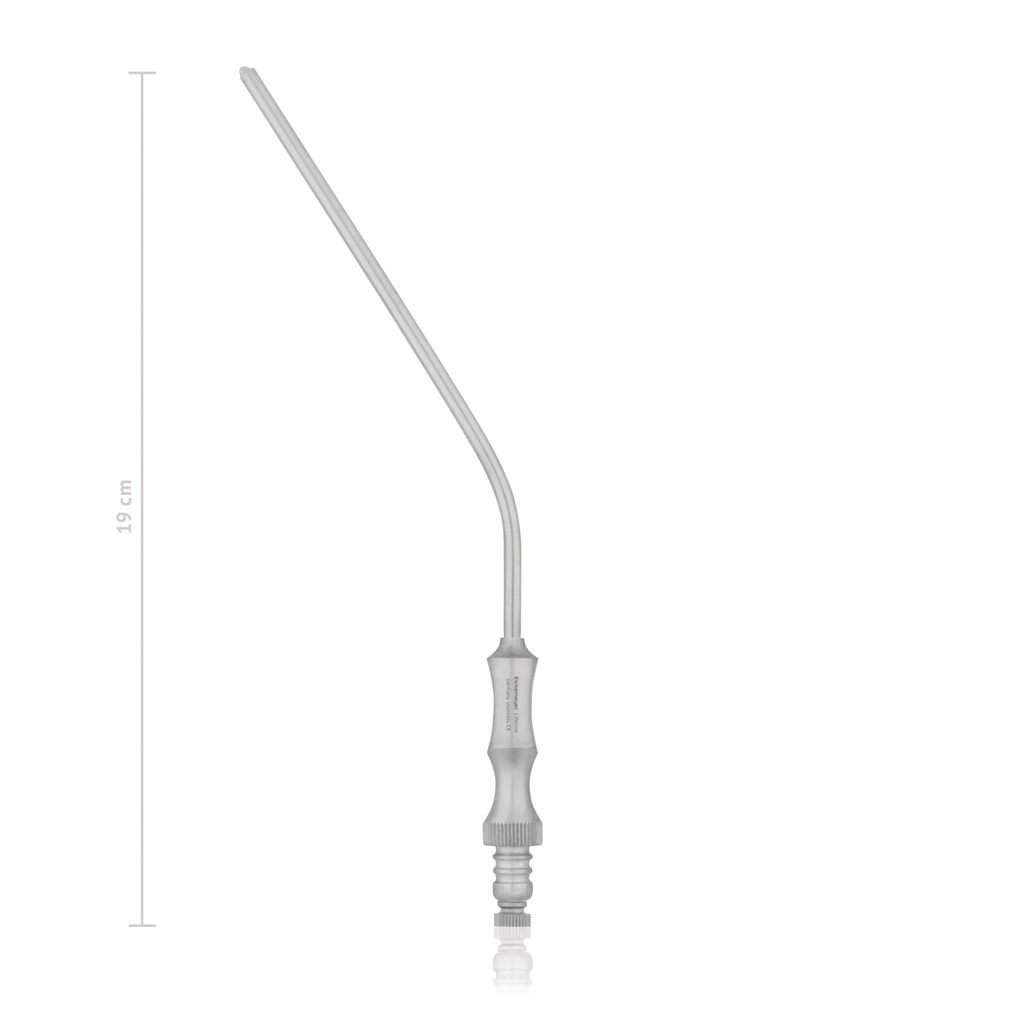 Suction cannula Fergusson, OD Ø = 5 mm, with suction-stop and mandrin 