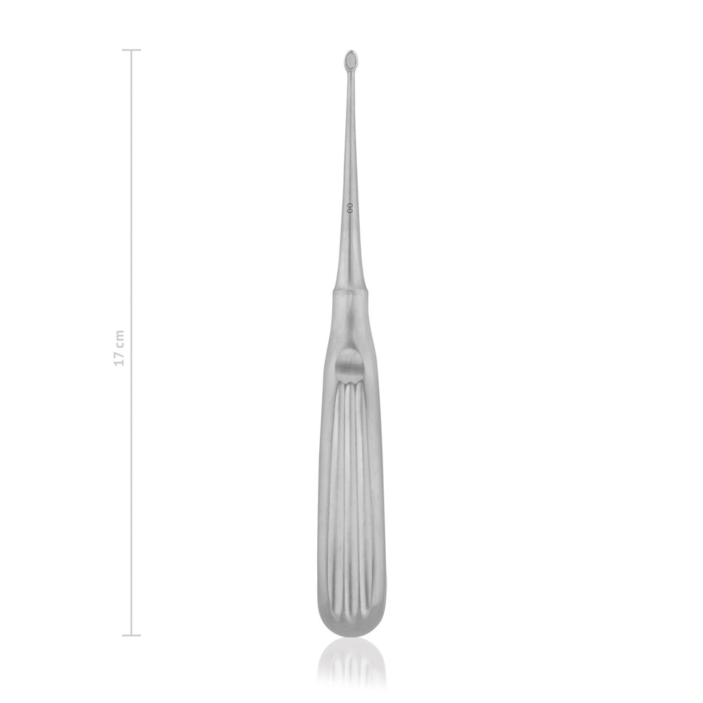 Bone curette Volkmann, fig. 00 width 5 mm 