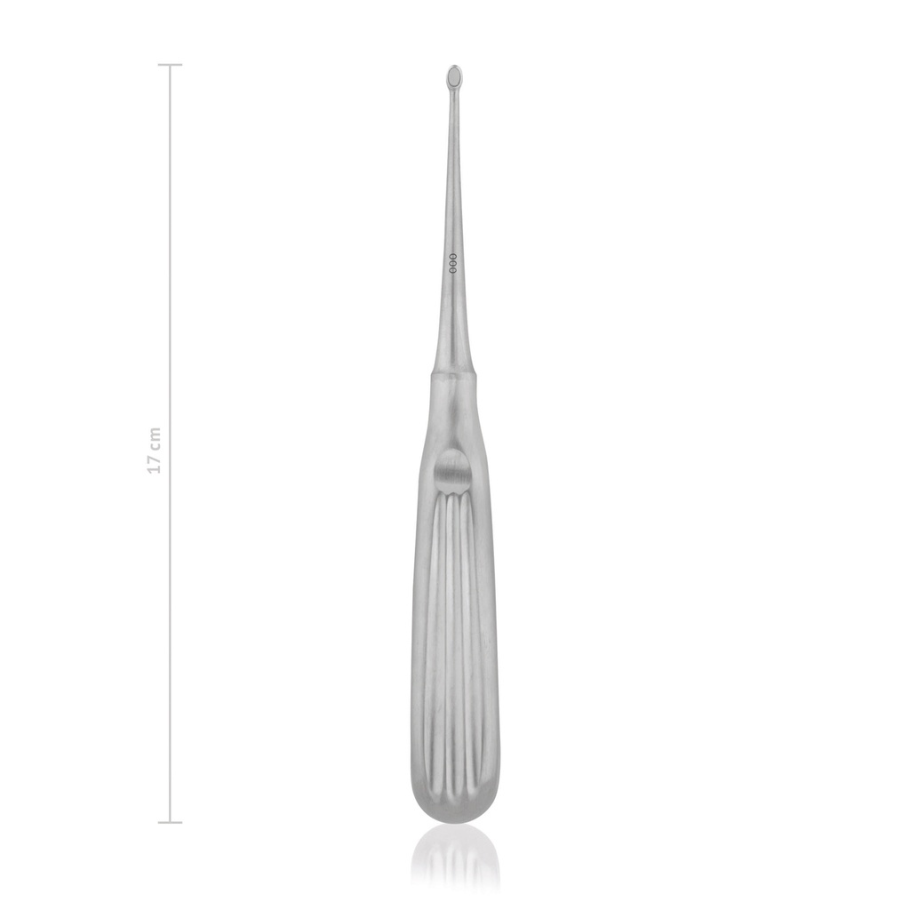 Bone curette Volkmann, fig. 000 width 4mm 