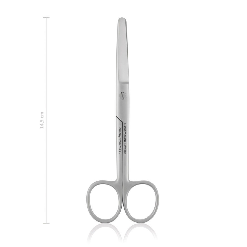 Surgical scissors, straight, blunt/blunt 14,5 cm 