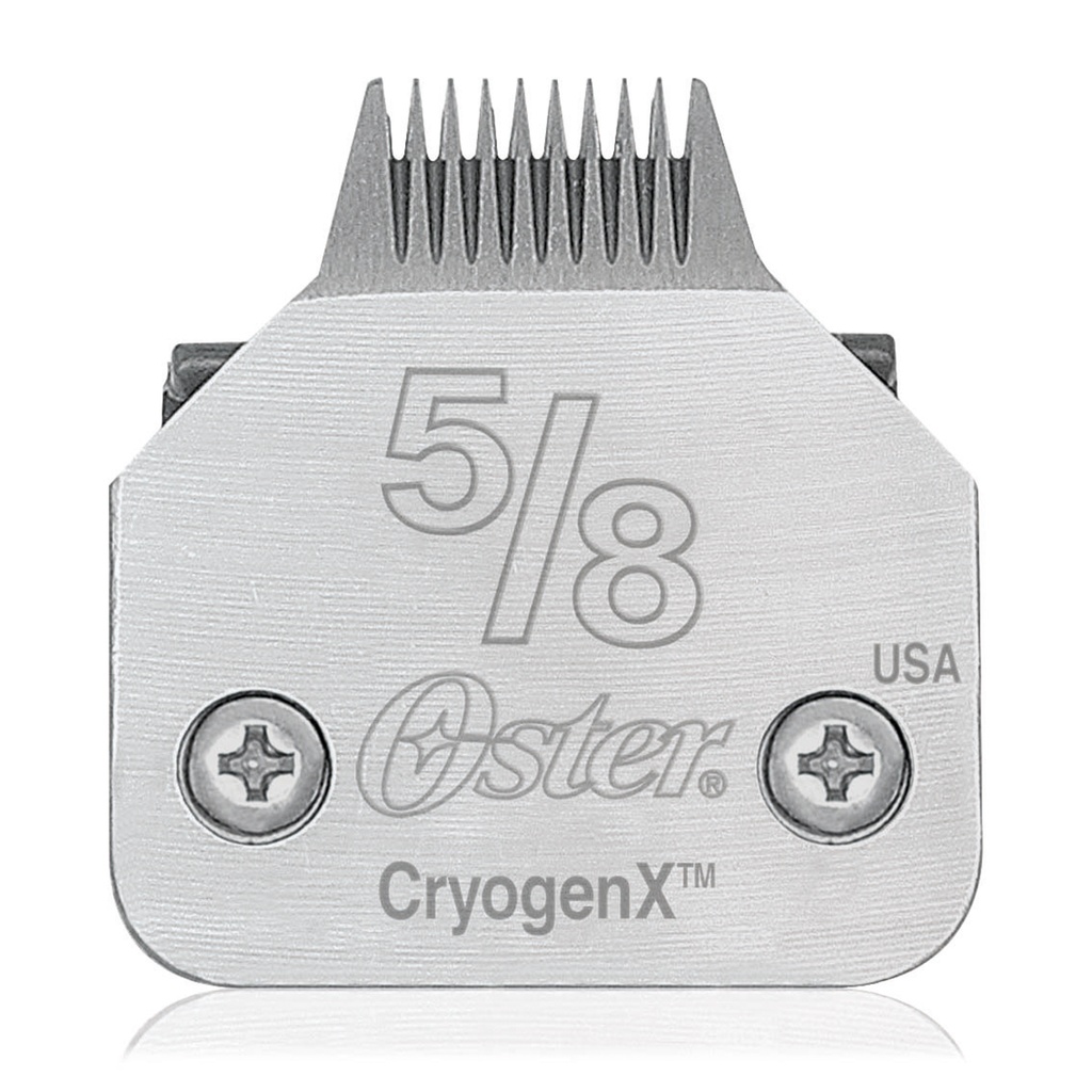 Clipper blade no. 5/8", 0,8 mm, esp. for paws, cutting width 14 mm for OSTER 