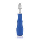 Screwdriver handle HEX cannulation 2.9, blue, AO shaft