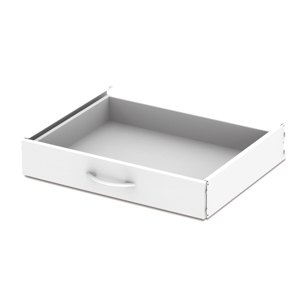 Drawer for Variocar, single, white  