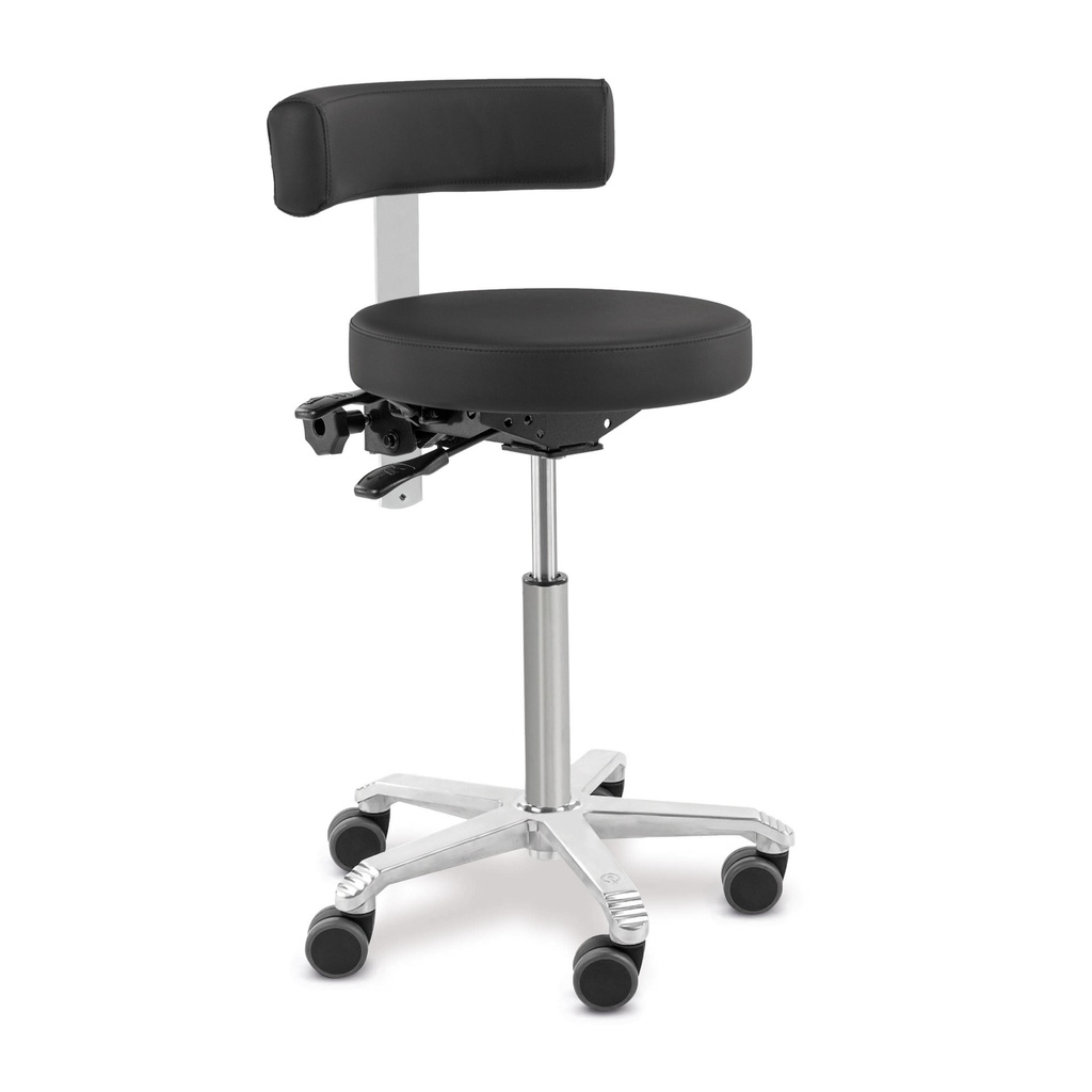 SCORE MEDICAL treatment chair round seat with lumbar support