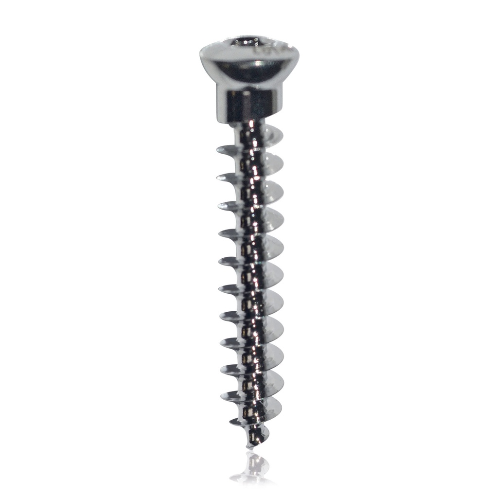 Cancellous screw  D = 4.0 mm, L = 22 mm  