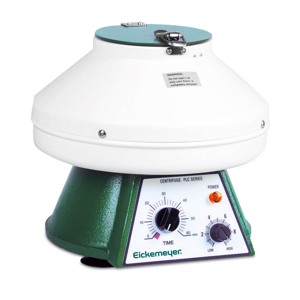 Centrifuge, 4500 rpm with timer, for 6 tubes 