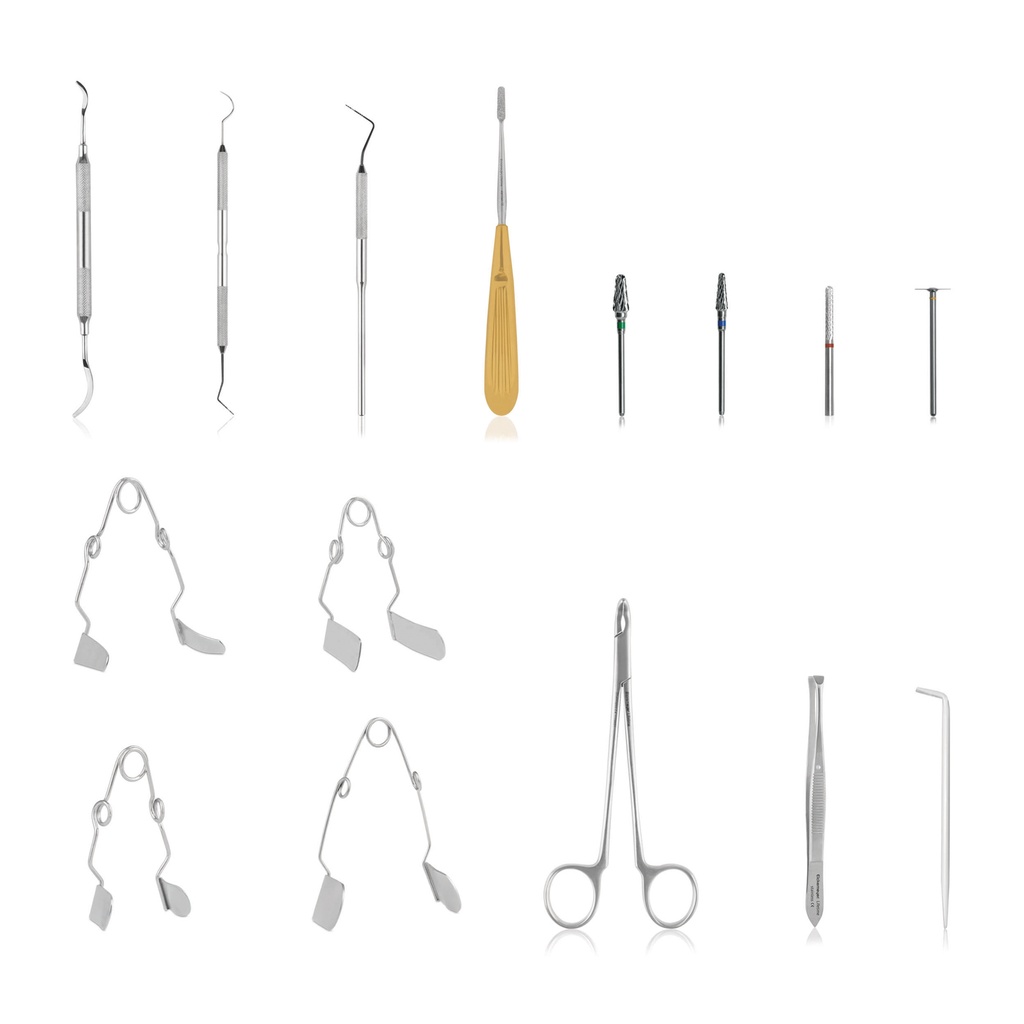 Starter kit for diagnosis & treatment of dental diseases of rabbits and rodents acc. to Dr. Schumacher