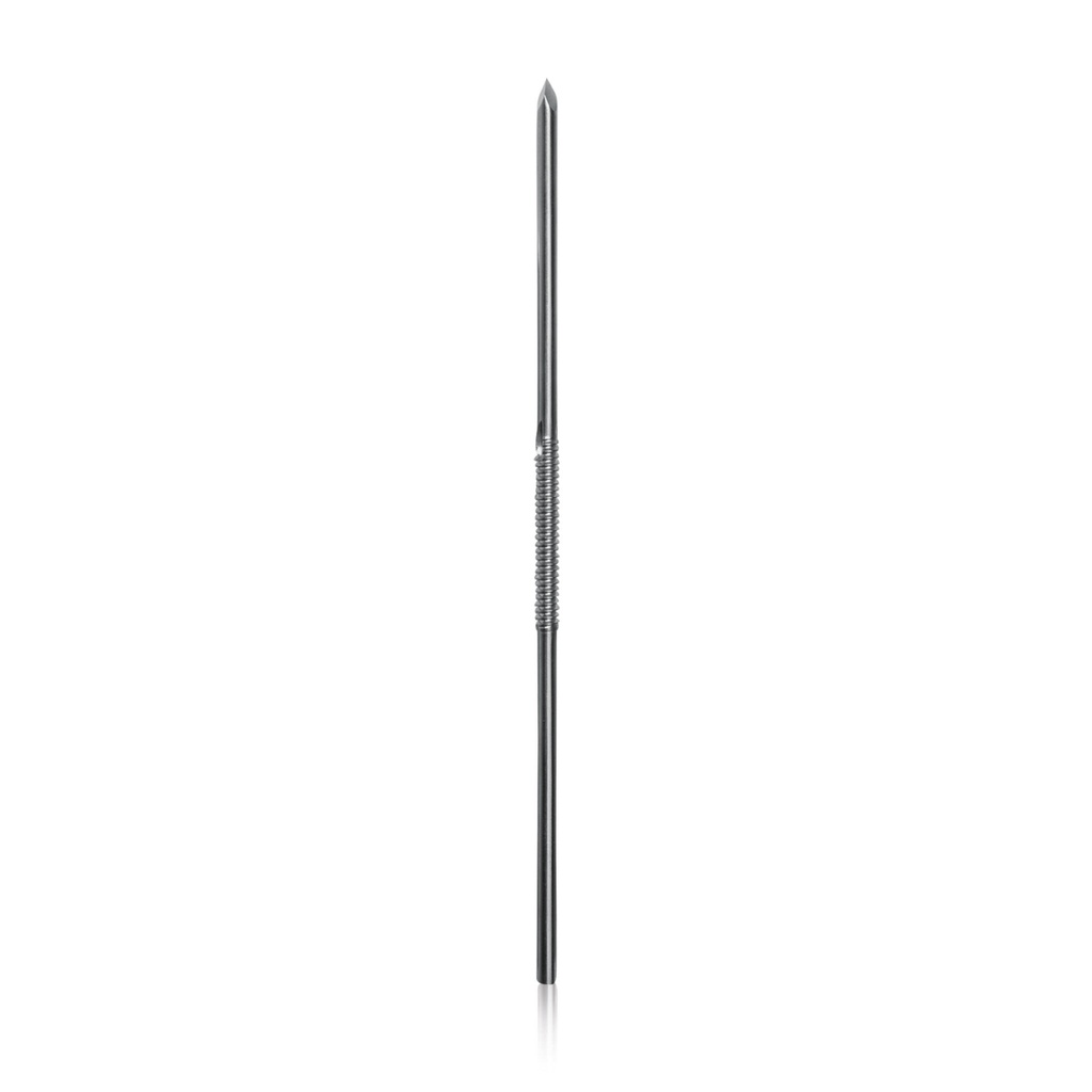 Steinmann pin, D = 3 mm, Centerface thread, length 12,2 cm 