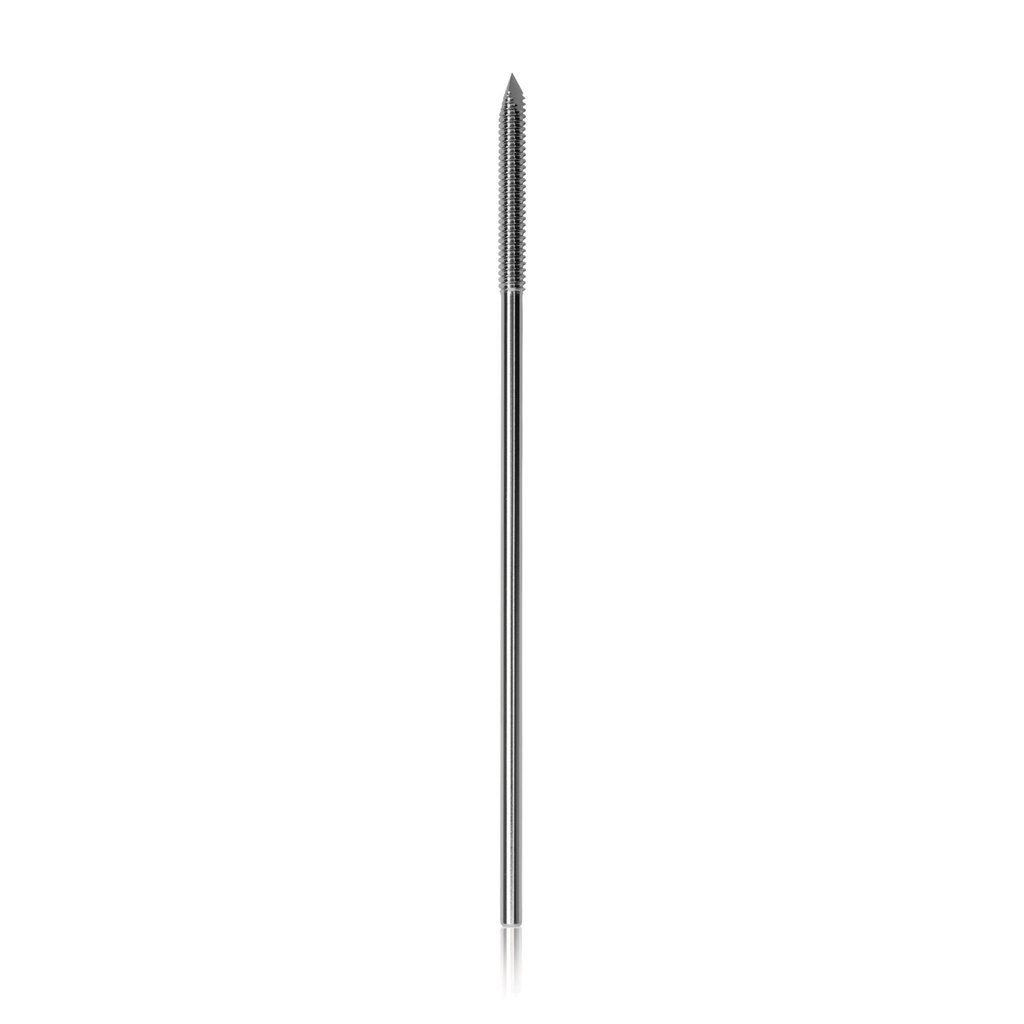 STEINMANN Positive Profile Pin, End Thread: Ø 3.5 mm, L=110 mm, Ø 2.8 mm 