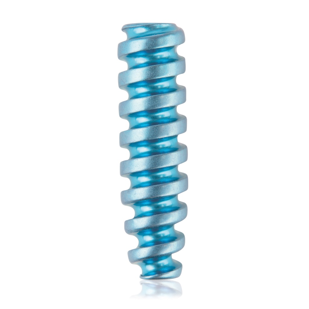 Zlig Interference Screw cannulated 1.1/Ø3.5/13.0mm, HEX 2.0, light blue 