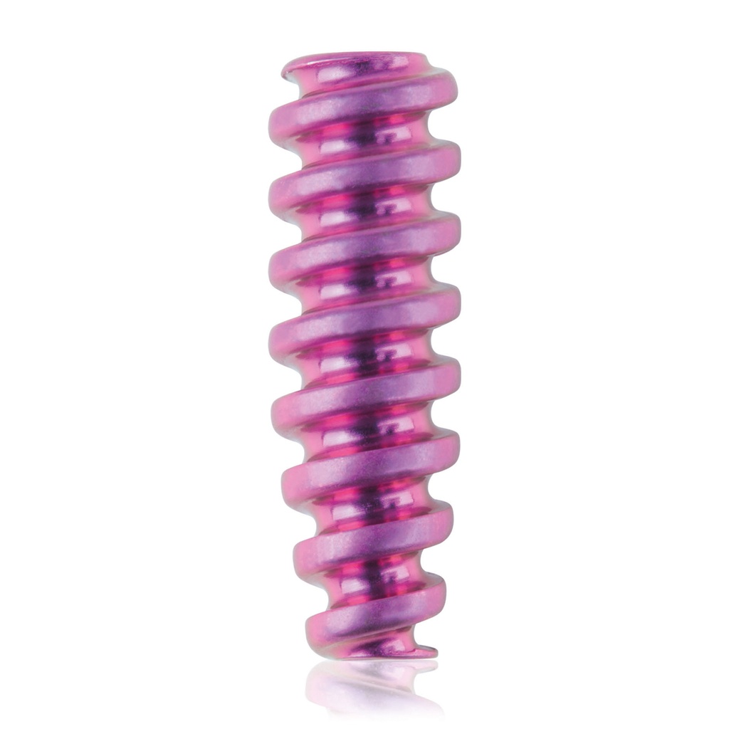 Zlig Interference Screw cannulated 1.1/Ø4.0/13.0mm, HEX 2.0, magenta 