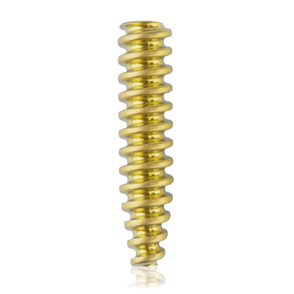 Zlig Interference Screw cannulated 1.1/Ø4.5/20.0mm, HEX 2.5, yellow 