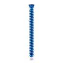 Titanium locking screw Ø4.0x 40mm, multidirectional, blue, Torx 10, self-drilling, self-tapping