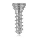 Titanium locking screw Ø1.7x 7mm multidirectional, silver, Torx 6 self-drilling, self-tapping