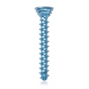 Titanium locking screw Ø2.7x20mm multidirectional, blue, Torx 10 self-drilling, self-tapping