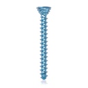 Titanium locking screw Ø2.7x24mm multidirectional, blue, Torx 10 self-drilling, self-tapping