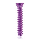 Titanium locking screw Ø3.5x 18mm,  multidirectional, magenta, Torx 10,  self-drilling, self-tapping