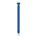 Titanium locking screw Ø4.0x 38mm, multidirectional, blue, Torx 10, self-drilling, self-tapping