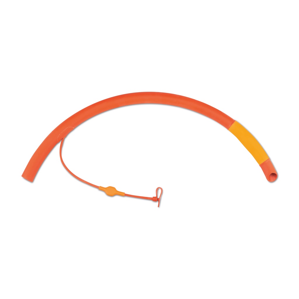 Tracheal tube, ID = 13 mm, L = 48 cm, red rubber with control balloon 