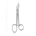 Bandage and plaster scissors Bruns, 24 cm, serrated 