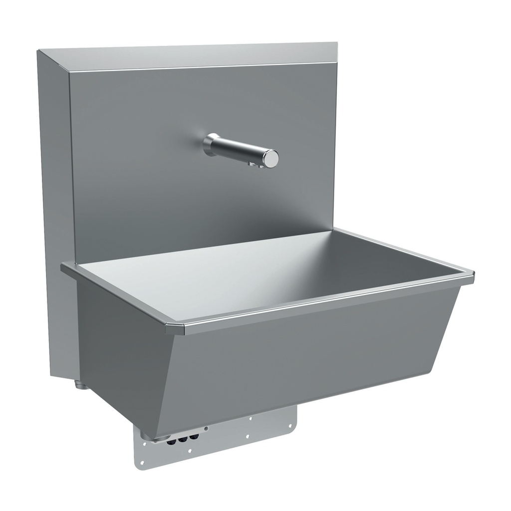 Surgeons scrub sink 575x420x537 mm with sensor, stainless steel 