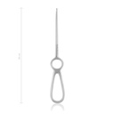 Retractor Volkmann, 20 cm, 1 prong, sharp 