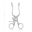 Self retaining retractor Weitlaner, 13cm blunt 