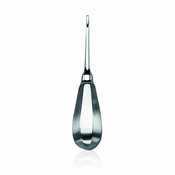 Root elevator Lindo-Levien, toothed, 3 mm, 13,5 cm, 5 1/4" 