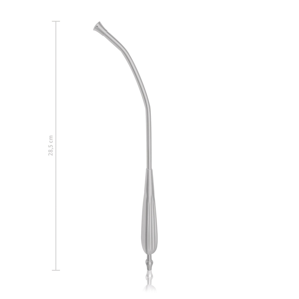 Yankauer suction tube 285mmx2 mm cvd.  