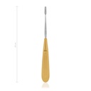 Rabbit dental rasp Lewis modified, 18 cm, 7" - diamond plated 