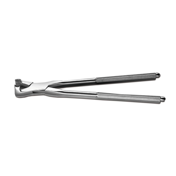 Long Jaw Molar Forcep conclave with knurled hand Length 480 mm