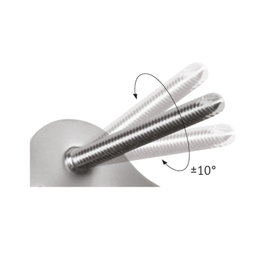 EVOLOX® TPLO Polyaxiale Limited Contact locking plate, left 3 +4 holes 74 mm for 3,5 mm plates