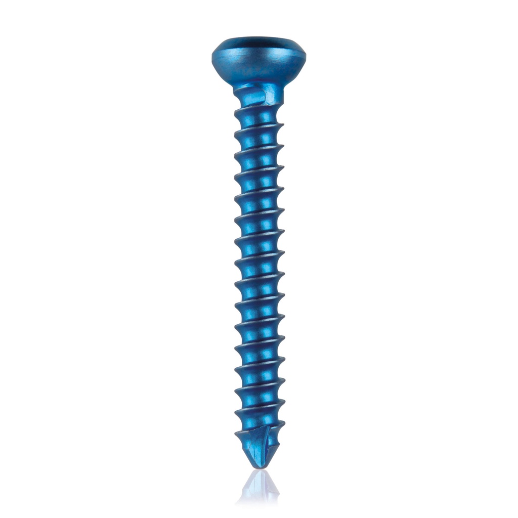 Cortical Screw, D=2,4mm; L=18mm self tapping, titanium